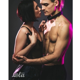 Ошейник с поводком Lola toys Sin